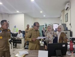 Pj. Gubernur Samsudin Kunjungi Beberapa OPD dilingkungan Pemprov Lampung Pastikan Pelayanan Publik Berjalan Dengan Baik