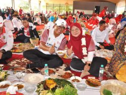 Upaya Lestarikan Budaya Lampung, Pj. Gubernur Lampung Buka Festival Nyeruit Lampung