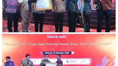 Sekretariat DPRD Lampung Kembali Meraih Penghargaan Tingkat Nasional