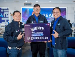 Program Kuis Xtravaganza/FantAXIS Pelanggan XL Axiata Asal Palembang Raih Hadiah Rp 250 Juta