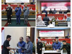 Paripurna DPRD Lampung, Pj. Gubernur Samsudin Tandatangani Nota Kesepakatan Perubahan Kebijakan Umum Anggaran da PPA 2024