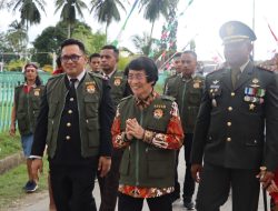 AKBP Dennie Dampingi Ketua LPAI Kunjungi Kampung Pancasila di SBB
