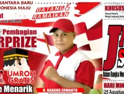 Yuk Ramaikan Pemkab Lampung Selatan Gelar Jalan Sehat Hadiah Umrah Minggu 25 Agustus 2024