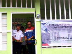 Wujudkan Kampung Siaga Bencana, Pertamina Bangun Posko Tanggap Bencana di Kelurahan Kasang Kota Jambi