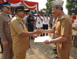 Penjabat Gubernur Lampung Pimpin Upacara Peringatan HANTARU ke-64, Tegaskan Peran Penting Kementerian ATR/BPN Menuju Indonesia Emas 2045