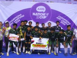 Turnamen Futsal Pelajar AXIS Nation Cup 2024 di Lampung SMAN 4 Metro Lampung Kembali Raih Juara 1