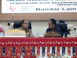 Pj. Gubernur Samsudin Sampaikan Pandangan Terhadap 6 Raperda Usul Inisiatif DPRD Lampung