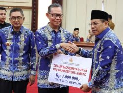 Sekdaprov Lampung Lepas Kafilah MTQ Korpri 2024 Menuju Ajang Nasional di Palangkaraya