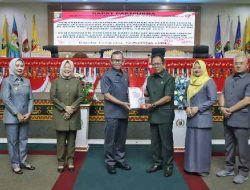 Rapat Paripurna Pemprov Lampung Sampaikan Rancangan KUA-PPAS Tahun 2024-2025