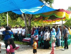 Masyarakat Pekon Way Batang Kecamatan Lemong siap menangkan Setia Septi Ade nor urut 02.