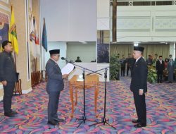 Penjabat Gubernur Lampung Lantik Ir. Fredy SM sebagai Penjabat Sekretaris Daerah Provinsi Lampung