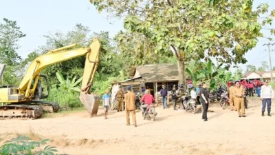 Jalan Desa Karang Rejo Sepanjang 2.300 Meter Akan Dibangun, Warga: Terima Kasih Pak Nanang