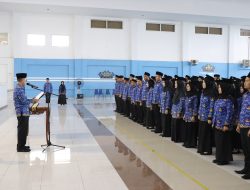 Pj. Sekdaprov Lampung Lantik Pejabat Fungsional dan Serahkan 140 SK PNS di Lingkungan Pemerintah Provinsi Lampung