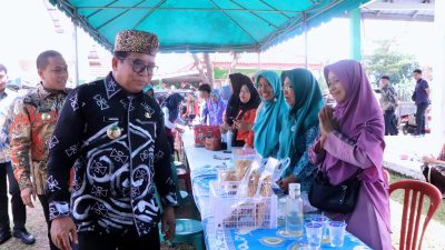 Penjabat Gubernur Lampung Buka Kegiatan Makan Bersama Ibu Hamil dan Menyusui se-Provinsi Lampung