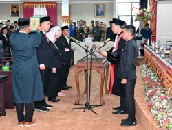 Empat Pimpinan DPRD Kabupaten Lampung Selatan Resmi Dilantik, Pandu: Perjuangkan Keinginan Masyarakat