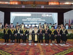 Pengukuhan Sembilan Guru Besar Unila: Kontribusi Strategis Pengembangan Ilmu dan Penggerak Perubahan