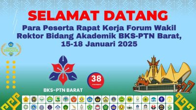 Unila Sambut Forum Wakil Rektor Bidang Akademik BKS-PTN Barat