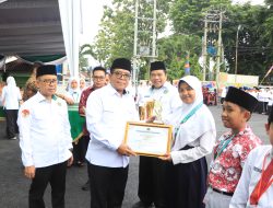 Peringatan Hari Amal Bhakti Ke-79 Kementerian Agama Tahun 2025 Tingkat Provinsi Lampung, Pj. Gubernur Samsudin Menjadi Pembina Upacara