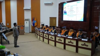 Untung Raih Gelar Doktor ke-4 Prodi Pembangunan FISIP Unila