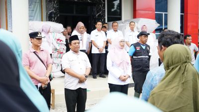Bantuan Hari Ini di Serahkan ke Kecamatan dan Langsung didistribusikan Kepada Masyarakat yang Terdampak Bencana