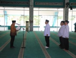 Pj. Gubernur Lampung Kukuhkan Pimpinan BAZNAS Provinsi Lampung Periode 2024-2027