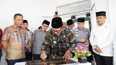 Pj. Gubernur Lampung Resmikan Masjid Miftahul Jannah di Komplek Perkantoran Teluk Betung