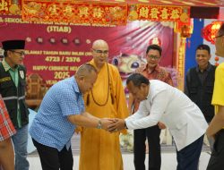 Jajaran Pemerintah Kota (Pemkot) Bandar Lampung Melakukan Peninjauan ke Sejumlah Vihara