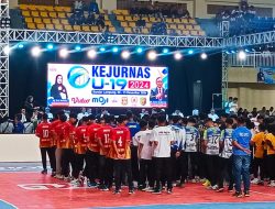Wali Kota Bandar Lampung Resmi Buka Kejurnas Bola Voli U-19, Harapkan Atlet Bermain Sportif