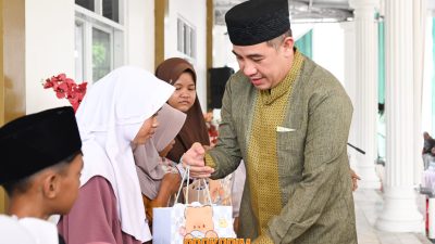 Bupati Dendi Ramadhona Resmikan Masjid Herkiar Kompi Senapan A Batalyon 143 Tri Wira Eka Jaya