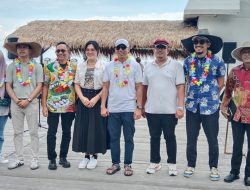 Kadis Pariwisata Pesawaran Bersama Gubernur Lampung Terpilih Hadiri Acara Panen Mutiara di Penangkaran The Hurun