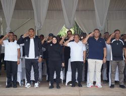 Wali Kota Bandar Lampung Terpilih Eva Dwiana jalani Gladi Bersih di Monas