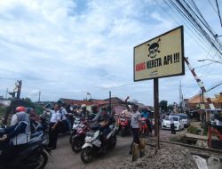 Pemkot Bandar Lampung Anggarkan Rp100 Juta Untuk Perbaikan Palang Perlintasan Kereta Api