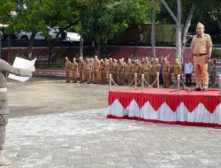 Pimpin Apel Perdana, Wabup M. Syaiful Ajak ASN Kerja Dengan Hati