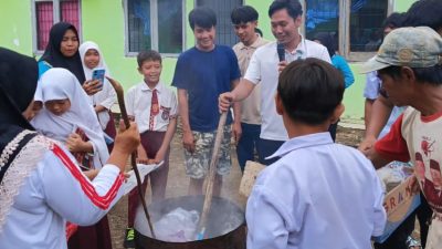 Inovasi Pengolahan Sampah Organik dan Anorganik Oleh Mahasiswa KKN Unila di Desa Priangan Baru