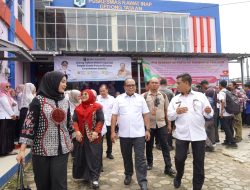 Pj. Gubernur Lampung Pantau Pelaksanaan Program Pelayanan Kesehatan Gratis di Puskesmas Gedong Tataan