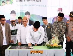 Bupati Dendi Ramadhona Hadiri Tasyakuran Harlah Ke-102 NU Sekaligus Peresmian Gedung PCNU Kabupaten Pesawaran