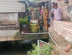 Satgas Penertiban Bangunan Pemerintah Kota Bandar Lampung Menemukan Sejumlah Rumah Yang Berdiri Diatas Saluran Air