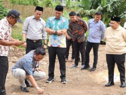 Bupati dan Wakil Bupati Pesibar Tinjauan Langsung ke Lokasi Lahan Rumah Sakit Tipe C di Way Batu