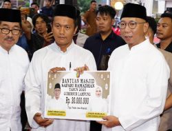 Safari Ramadan di Lampung Utara, Gubernur Rahmat Mirzani Dorong Pembangunan Infrastruktur dan Kesejahteraan Masyarakat