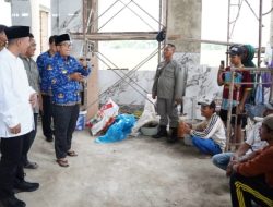 Pj. Gubernur Lampung Tinjau Pembangunan Masjid Al-Hijrah Kota Baru di Akhir Masa Jabatannya
