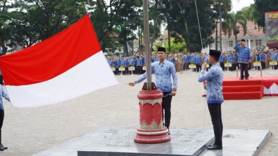 Staf Ahli PHP Ingatkan Peserta Upacara tentang Disiplin dan Integritas