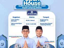 Live di Kompas TV, Bupati Egi Akan Salat Idulfitri 1446 H di Masjid Agung Kalianda