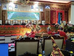 Paripurna Peringati HUT Pesibar ke 12 di Gedung DPRD Kabupaten Pesisir Barat