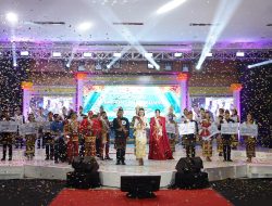 Walikota Bandar Lampung Hj. Eva Dwiana Menghadiri Acari Grand Final Muli Mekhanai Kota Bandar Lampung