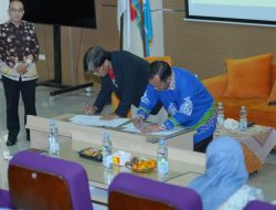 Unila dan Kreasi Prasasti Perdamaian Tanda Tangani PKS