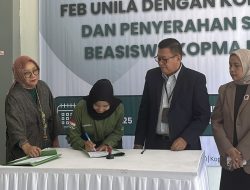 Kopma dan FEB Unila Gelar Penandatanganan Kerja Sama Dukung Kewirausahaan Mahasiswa