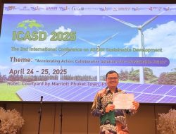 Dosen FEB Raih Predikat Best Paper di Konferensi Internasional ICASD 2025 Thailand