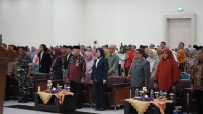 Rektor Hadiri Pengukuhan 15 Guru Besar UIN Raden Intan Lampung