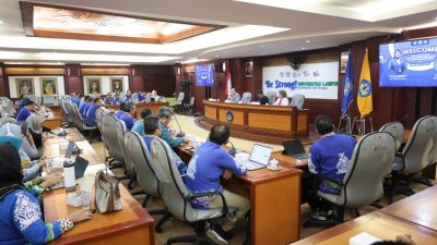 Implementasi MoU, Unila Sambut Rektor UMTE dalam Kunjungan Kerja Sama Internasional