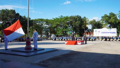 Wabup Syaiful Pimpin Upacara Harkitnas ke-117, Sampaikan Amanat Menkomdigi